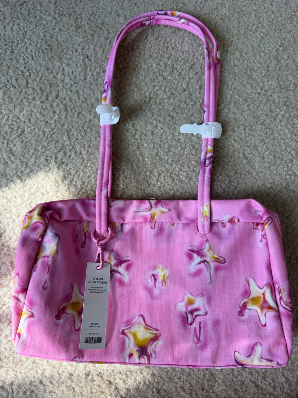NWT baggu bowler bag in dancing star